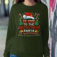 Be Nice To The Substitute Teacher Christmas Party Holiday Women Sweatshirt Funny Gifts