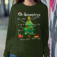 Oh Geometree Christmas Tree Geometry Math Teacher Women Sweatshirt Unique Gifts
