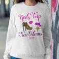Girls Trip New Orleans 2023 For Women Weekend Birthday Squad  Women Crewneck Graphic Sweatshirt Personalized Gifts