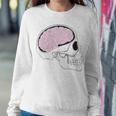 Hand-Drawn Vintage Retro Skull For Brain Surgeon Women Sweatshirt Unique Gifts Hand-Drawn Vintage Retro Skull For Brain Surgeon Women Sweatshirt Unique Gifts
