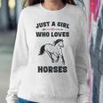 Horses For N Girls Cute Horse For Bird Lovers Sweatshirt Unique Gifts