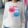 Kids Halloween Gender Reveal Your Sister Loves You Fall Themes For Sister Women Sweatshirt Unique Gifts