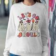 Let's Go Ghouls Ghost Halloween Costume Girls Women Sweatshirt Unique Gifts