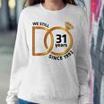 Marriage Memory Wife Husband We Still Do 31 Years Since 1992 Women Crewneck Graphic Sweatshirt Funny Gifts