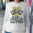 Sarcasm University Sarcastic Mind Sarcastic College Women Sweatshirt Unique Gifts