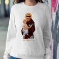 St Anthony Of Padua Catholic Saint Infant Jesus Christian Women Crewneck Graphic Sweatshirt Personalized Gifts
