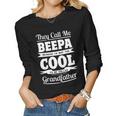 Beepa Grandpa Gift Im Called Beepa Because Im Too Cool To Be Called Grandfather Women Graphic Long Sleeve T-shirt