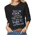 Cici Grandma Gift Being A Cici Doesnt Make Me Old Women Graphic Long Sleeve T-shirt