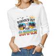 Schools Out For Summer Last Day Of School BeachSummer Women Long Sleeve T-shirt