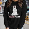 Cute Bunny Easter Rabbit Mum Rabbit Mum For Women Women Long Sleeve T-shirt Gifts for Her
