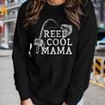 Retro Reel Cool Mama Fishing Fisher For Women Women Long Sleeve T-shirt Gifts for Her