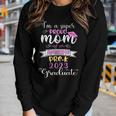 Im A Super Proud Mom Of An Awesome Prek 2023 Graduate Women Long Sleeve T-shirt Gifts for Her