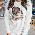 Im With The Banned Books Women Read Books Women Long Sleeve T-shirt Gifts for Her