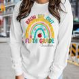 End Of School Year Bruh We Out Teacher 5Th Grade Rainbow Women Long Sleeve T-shirt Gifts for Her