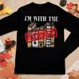Im With The Banned Books For A Protest Geek Women Long Sleeve T-shirt Unique Gifts