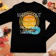 Math Teacher On Vacation Novelty Women Long Sleeve T-shirt Unique Gifts