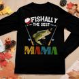 Ofishally The Best Mama Fishing Rod Mommy For Women Women Long Sleeve T-shirt Unique Gifts
