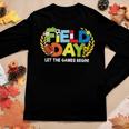 School Field Day Teacher Let The Games Begin Field Day 2022 Women Long Sleeve T-shirt Unique Gifts