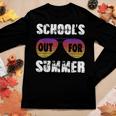 Schools Out For Summer Vacation Teacher Women Long Sleeve T-shirt Unique Gifts