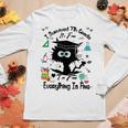 Happy Last Day Of School Black Cat 7Th Grade Graduate Women Long Sleeve T-shirt Unique Gifts