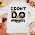 Lazy Sloth For Girls Women Funny Morning Pj Sleepy Sloths Gift For Women Women Graphic Long Sleeve T-shirt Personalized Gifts