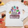 All Together Now Summer Reading 2023 Boho Flowers Floral Women Long Sleeve T-shirt Unique Gifts
