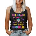 3Rd Grade Is Out Of This World Cute Astronaut Back To School Women Tank Top Weekend Graphic