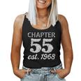 55 Year Old 1968 For Women Chapter 55 Bling Birthday Women Tank Top Weekend Graphic