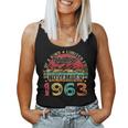 60 Years Old Made In November 1963 60Th Birthday Women Women Tank Top