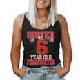 6Th Birthday Sister Of The Firefighter 6 Matching Family Women Tank Top