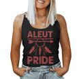 Aleut Tribe Pride Native American Vintage Men Women Women Tank Top