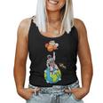 Astronaut Planets Outer Space Man Solar System Women Tank Top