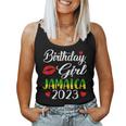 Birthday Jamaica Girl Lips 30Th 50Th Party Matching 2023 Women Tank Top