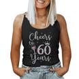 Cheers To 60 Years 1959 60Th Birthday For Women Tank Top