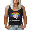 Columbus Georgia - Lgbtq Gay Pride Rainbow Women Tank Top