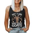 Cool Goat For Women Girls Goat Whisperer Farm Animal Farmer Women Tank Top Weekend Graphic