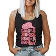 Cowgirl Save A Horse Ride A Cowboy Rodeo Western Country Women Tank Top