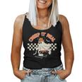 Creep It Real Spooky Ghost Mouse Halloween Women Tank Top