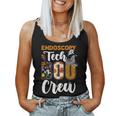 Endoscopy Tech Boo Crew Ghost Nurse Halloween Costume Women Tank Top