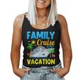 Family Cruise Summer Matching Vacation Dad Mom Daughter Girl For Mom Women Tank Top