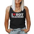 Retro I Love Hot Teachers Vintage I Heart Hot Teacher Women Tank Top