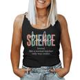 Science Teacher Definition For & Women Tank Top