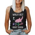 Giggy Grandma Gift Worlds Best Giggy Shark Women Tank Top Weekend Graphic