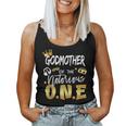 Godmother Of The Notorious One Old School 1St Birthday Women Tank Top Basic Casual Daily Weekend Graphic