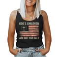 Gods Children Are Not For Sale Funny Quote Gods Children Women Tank Top Weekend Graphic
