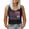 Gods Children Are Not For Sale Quote Gods Children Women Tank Top