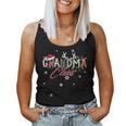 Grandma Claus Family Matching Group Ugly Christmas Sweater Women Tank Top