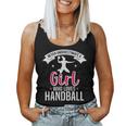 Handball Girl Never Underestimate A Girl's Handball Women Tank Top