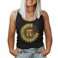 Happy Pi Day Sunflower Lovers Pi Day Number Symbol Math Women Tank Top
