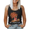 It's Fall Y'all Pug Dog Lovers Thanksgiving Halloween Halloween Women Tank Top